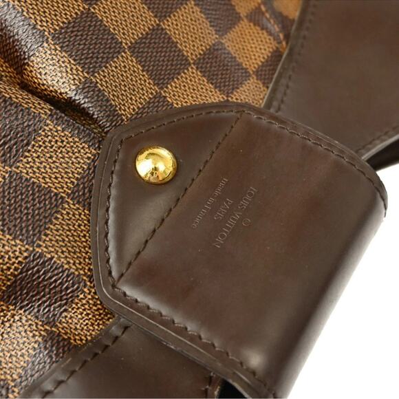 Authentic Louis Vuitton Damier Sistina MM Shoulder Bag VI4151 - Picture 5 of 7